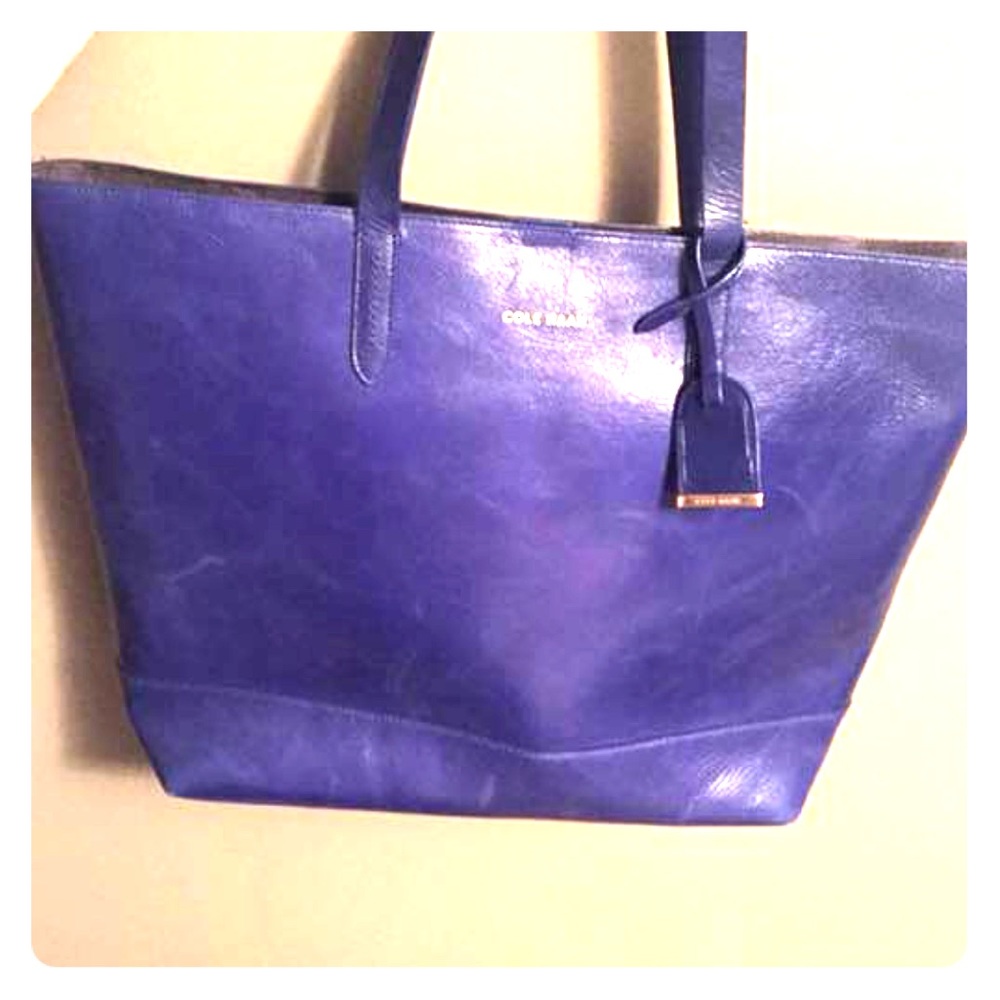 Cole Haan Royal Blue Purse